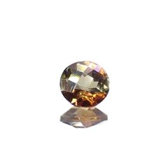 ◇チェッカーカット◇アンダリュサイト スリランカ/マダガスカル産 0.32ct[240226130]4.5x4.5mm前後
