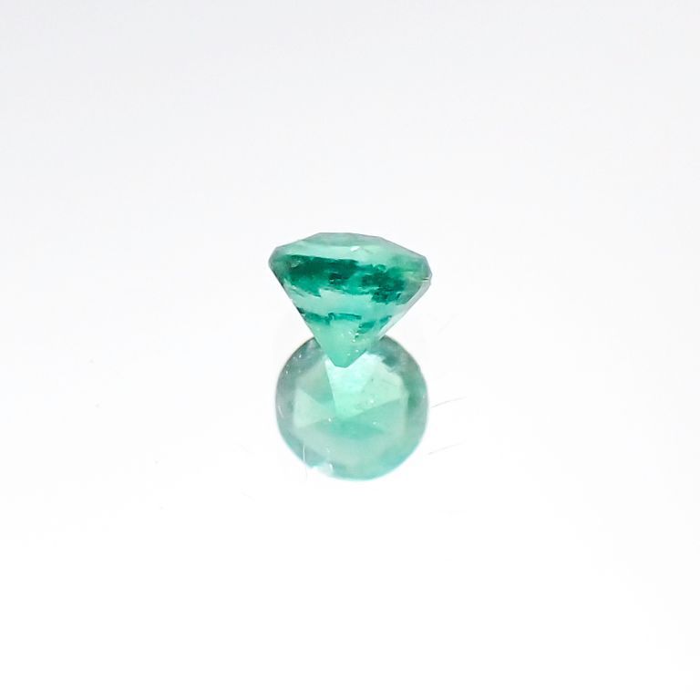 パライバトルマリン(宝石名トルマリン/別名パライバ・トルマリン) ブラジル・パライバ州バターリャ鉱山産 0.12ct 識別済[20096287]2.9×2.9mm前後