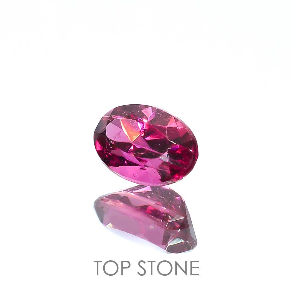 ルベライト ブラジル・ミナスジェライス州産 0.42ct[221018213]5.7x3.7mm前後