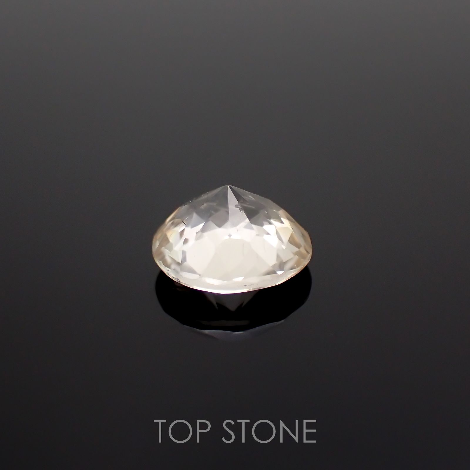 イエローフェナカイト(宝石名イエロー・フェナカイト)ブラジル産 2.038ct ソ付(彩珠)[221018527]8.6x8.5mm前後