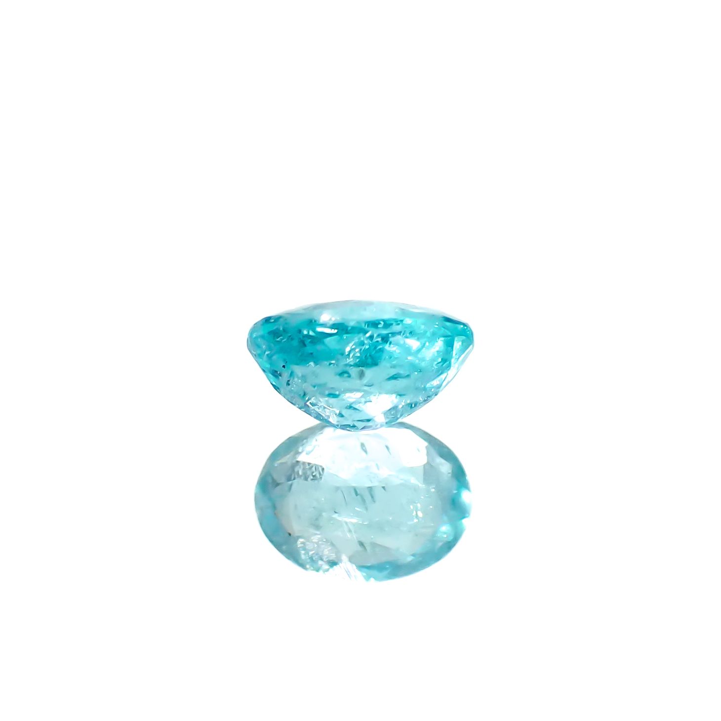 パライバトルマリン ブラジル・パライバ州バターリャ鉱山産 0.22ct[240928756]4.2x3.2mm前後