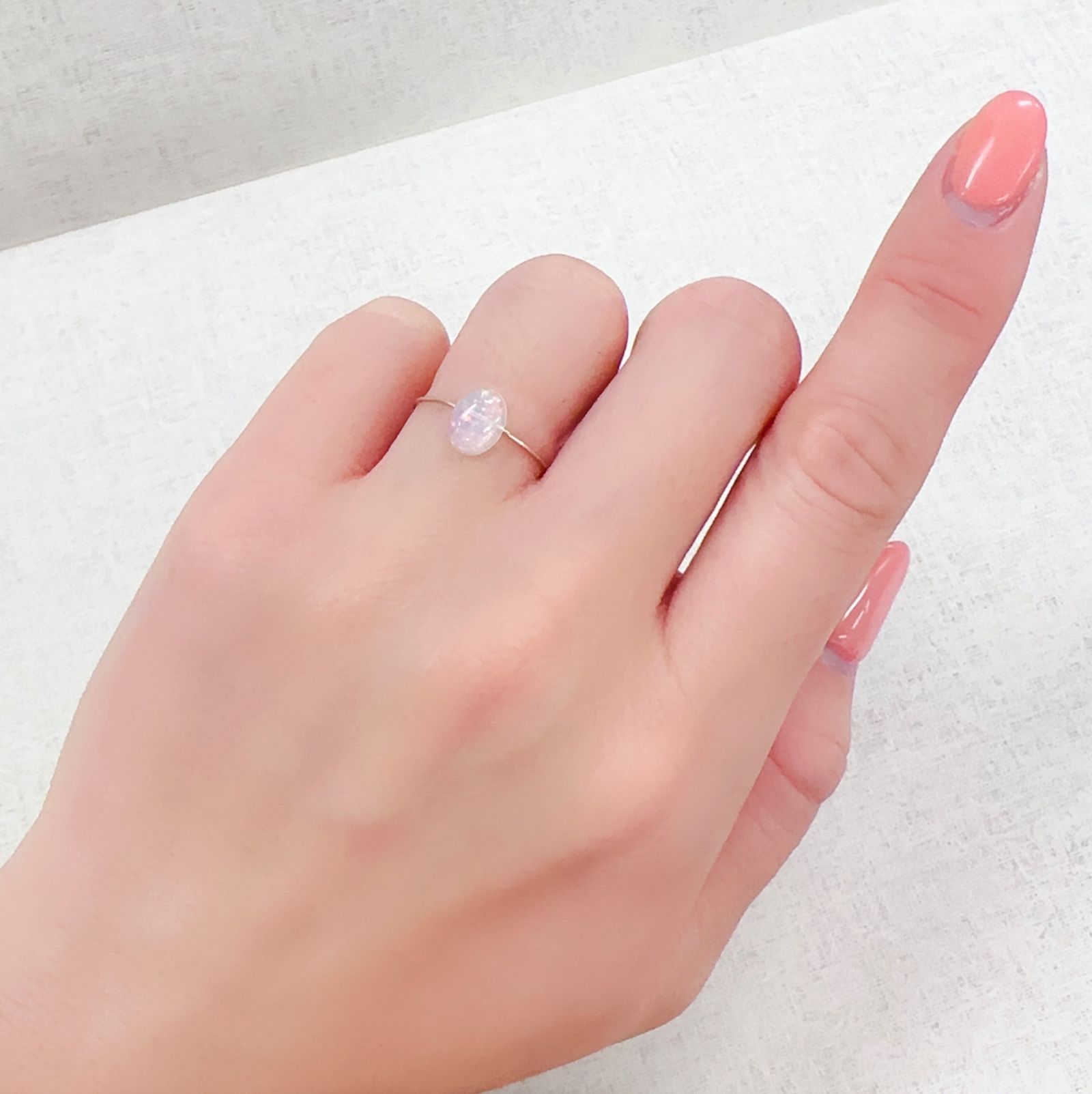 エチオピアオパール エチオピア産 0.56ct[230321045]7.7x6mm前後