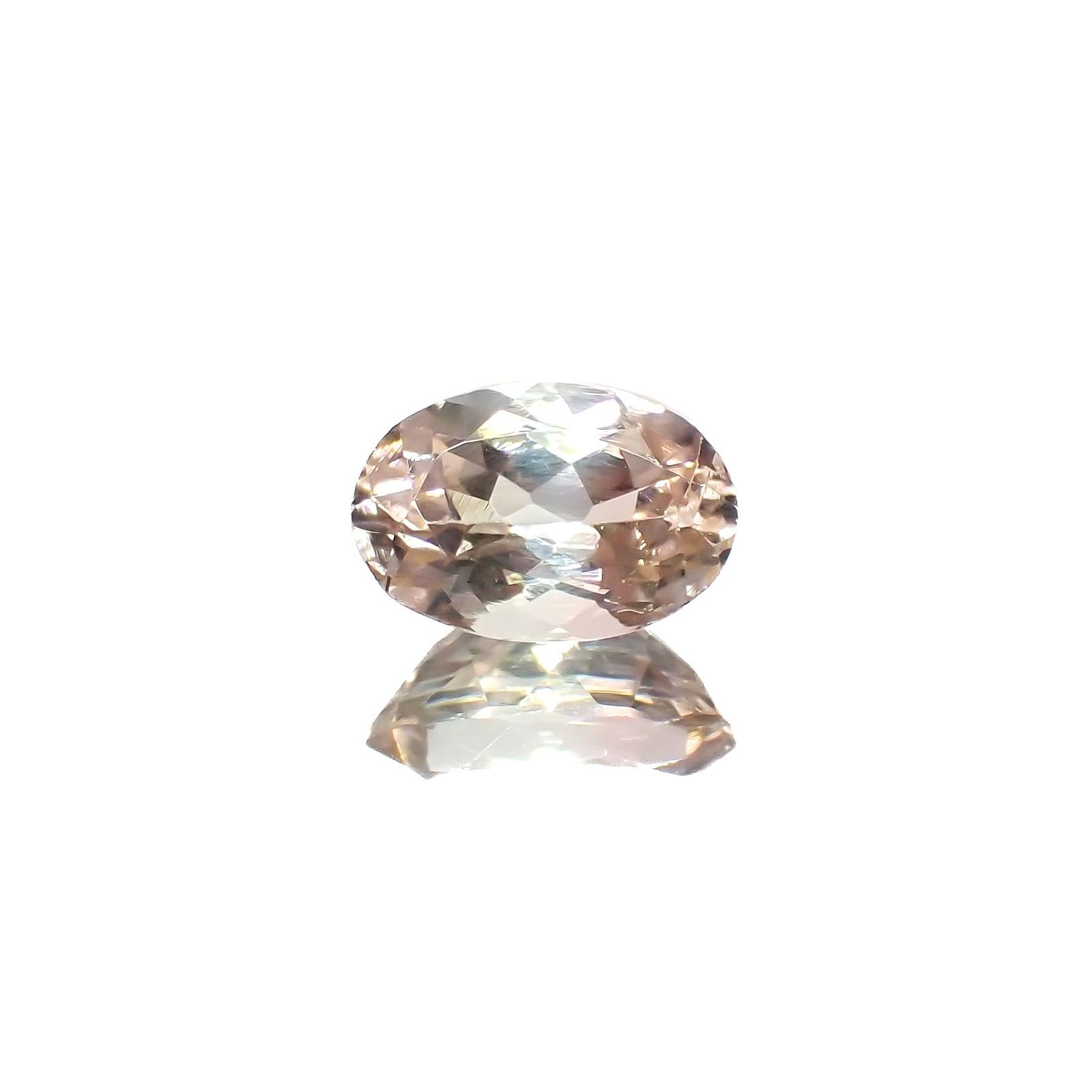 バイカラートルマリン(宝石名トルマリン)ブラジル産 0.88ct 識別済[221219557]7.3x5mm前後
