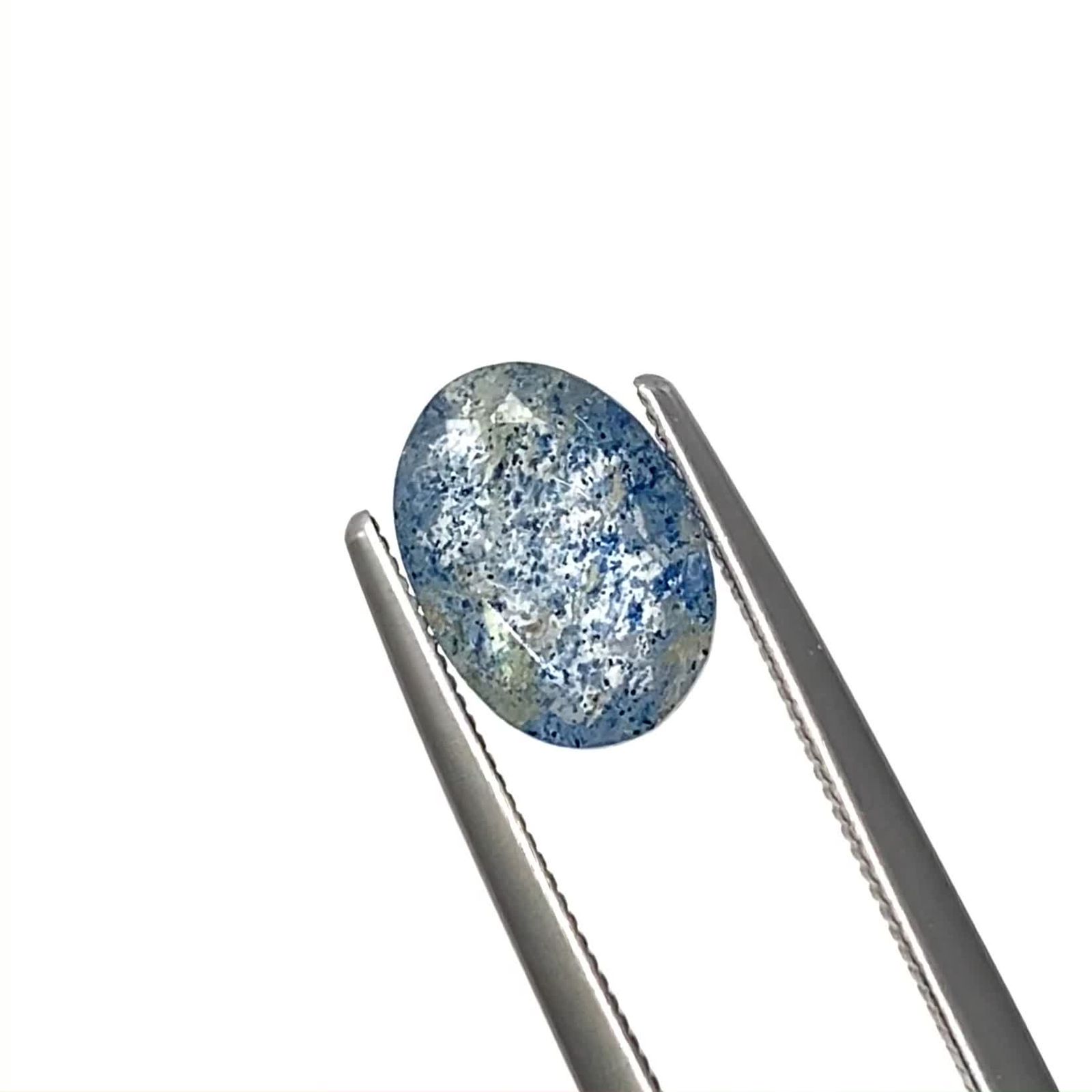 ラズライトインクォーツ アフガニスタン産 1.41ct / 9.1x6.6mm前後