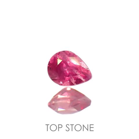 ピンクサファイア(宝石名サファイア)タンザニア・ウィンザー産 0.27ct 識別済[220616163]4.4x3.2mm前後