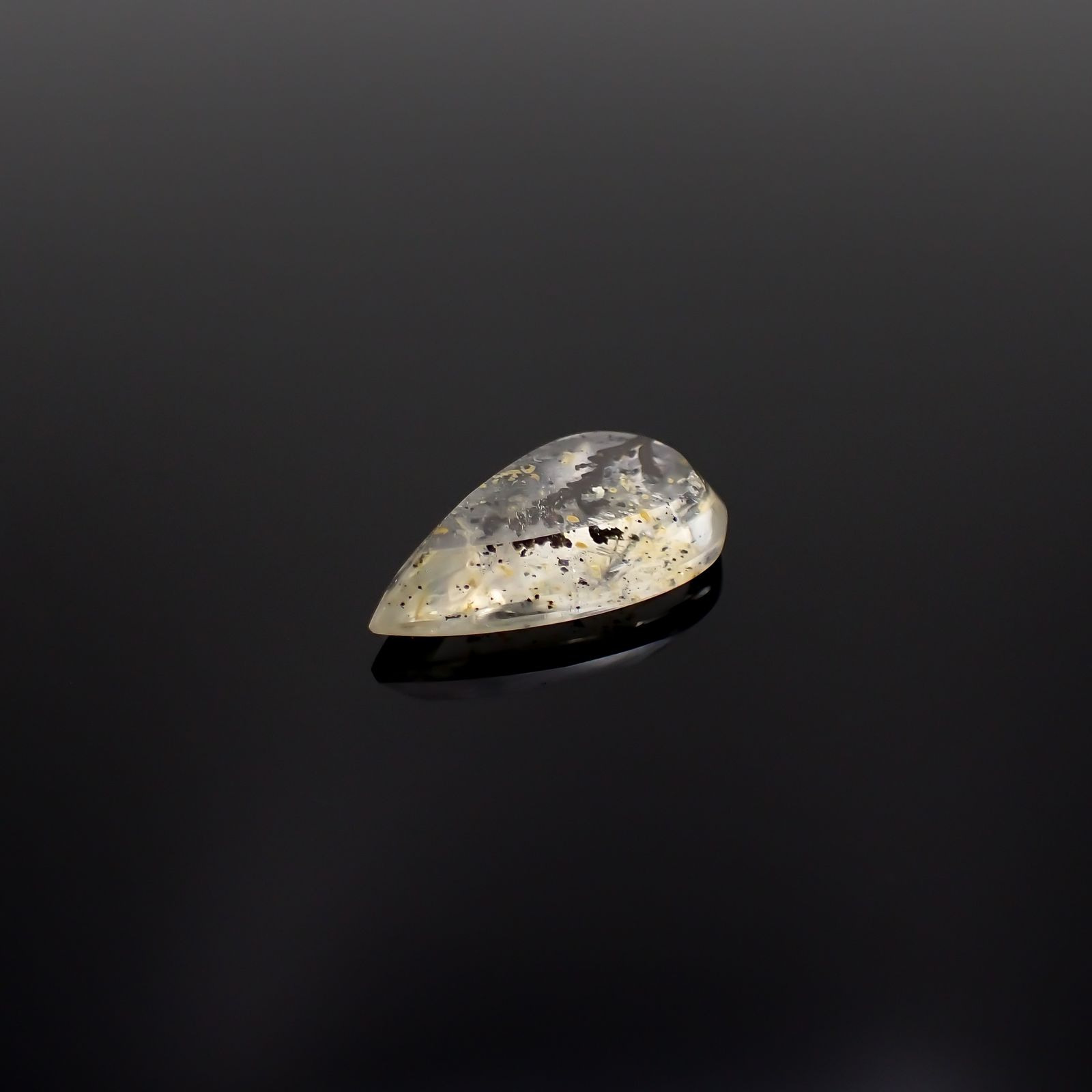 デンドリチッククォーツ ブラジル産 3.96ct[230521965]16.2x9.2mm前後