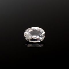 カラーレスサファイア スリランカ産 0.41ct[240527477]5.1x3.9mm前後
