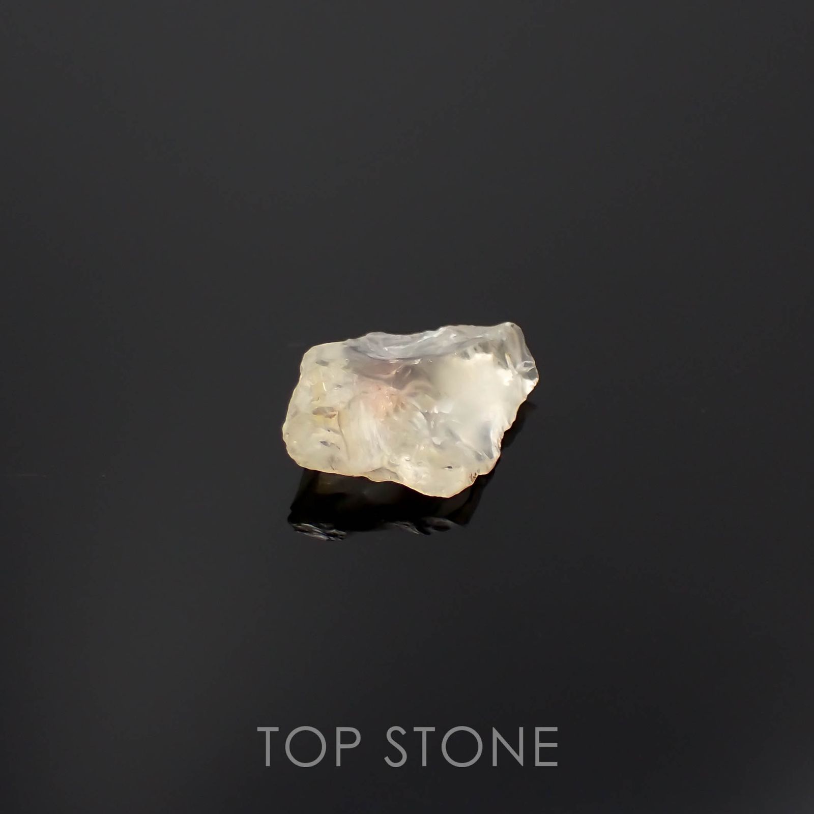 オレゴンサンストーン原石 アメリカ・オレゴン州産 2.10ct[230220421]9.9x8.7mm前後