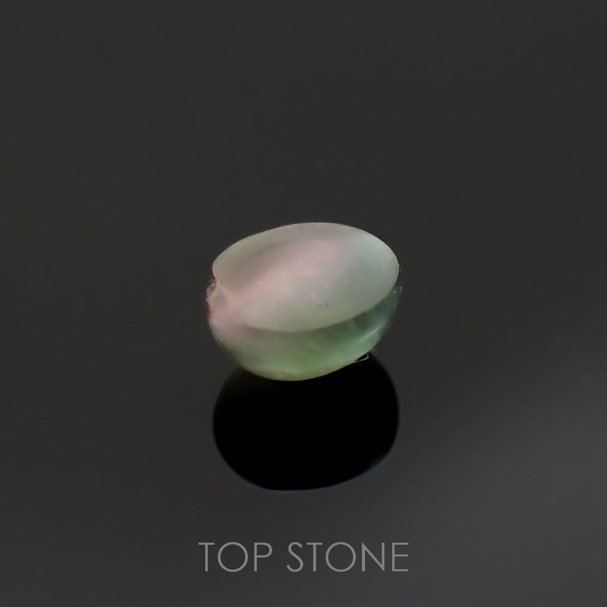 バイカラートルマリンキャッツアイ ブラジル産 0.51ct[221018604]4.8x4.1mm前後