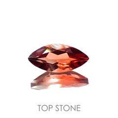 レッドラブラドライト(宝石名ラブラドライト)エチオピア産 0.50ct 識別済[221219570]8x3.7mm前後