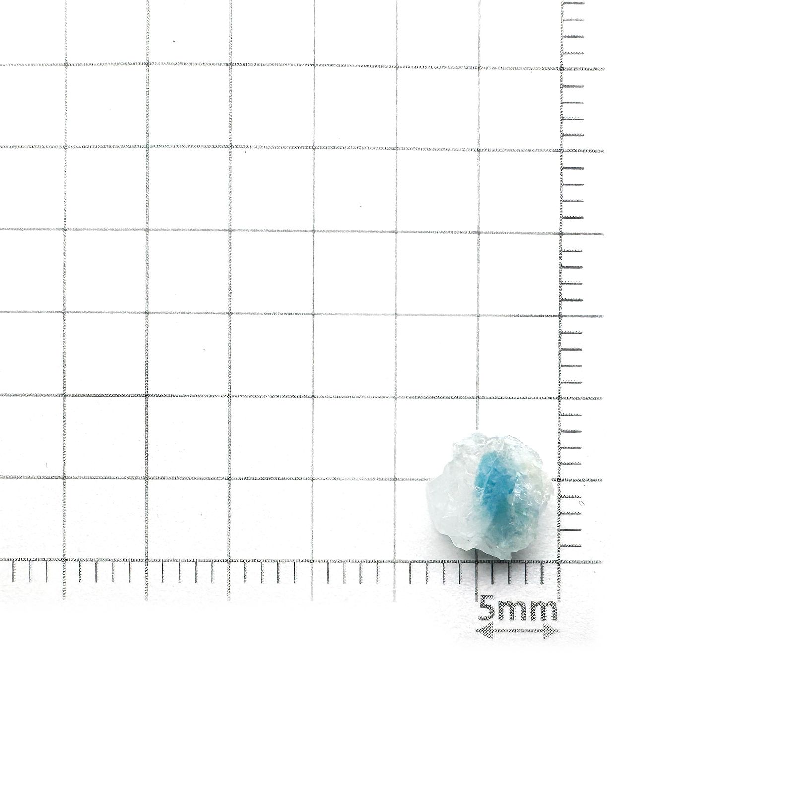 ユークレース 原石 ブラジル産 1.19ct[240326389]7.3x6.8mm前後