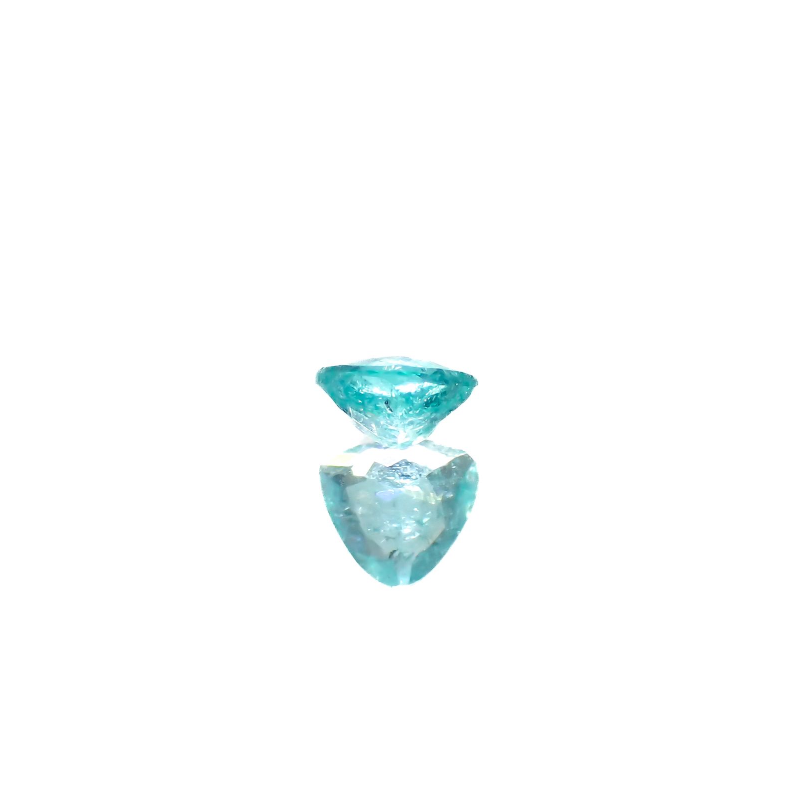 パライバトルマリン ブラジル・パライバ州バターリャ鉱山産 0.16ct[240326516]3.7x3.7mm前後