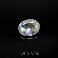 レインボームーンストーン(宝石名ラブラドライト)タンザニア産 0.72ct 識別済[220817477]7.2x5.6mm前後