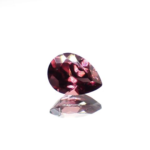 ピンクジルコン(宝石名ジルコン)スリランカ/カンボジア産 1.58ct 識別済[220114927]8x5.9mm前後