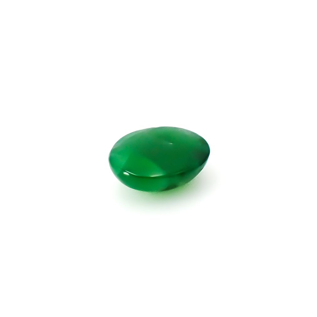 翡翠 ビルマ産 0.63ct / 6.2x4.9mm前後 [260532110]