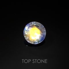 レインボームーンストーン(アンデシンラブラドライト) マダガスカル産 ルース 0.91ct[210310121]6.9×6.9mm前後