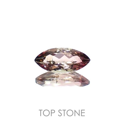 バイカラートルマリン ブラジル産 0.95ct[230220400]9.9x4.6mm前後