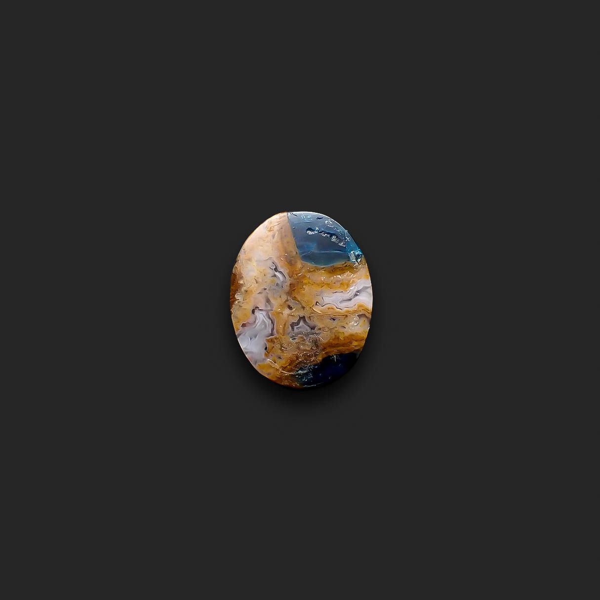 アパタイトインジャスパー ブラジル産 4.94ct[240326849]17.3x13.6mm前後