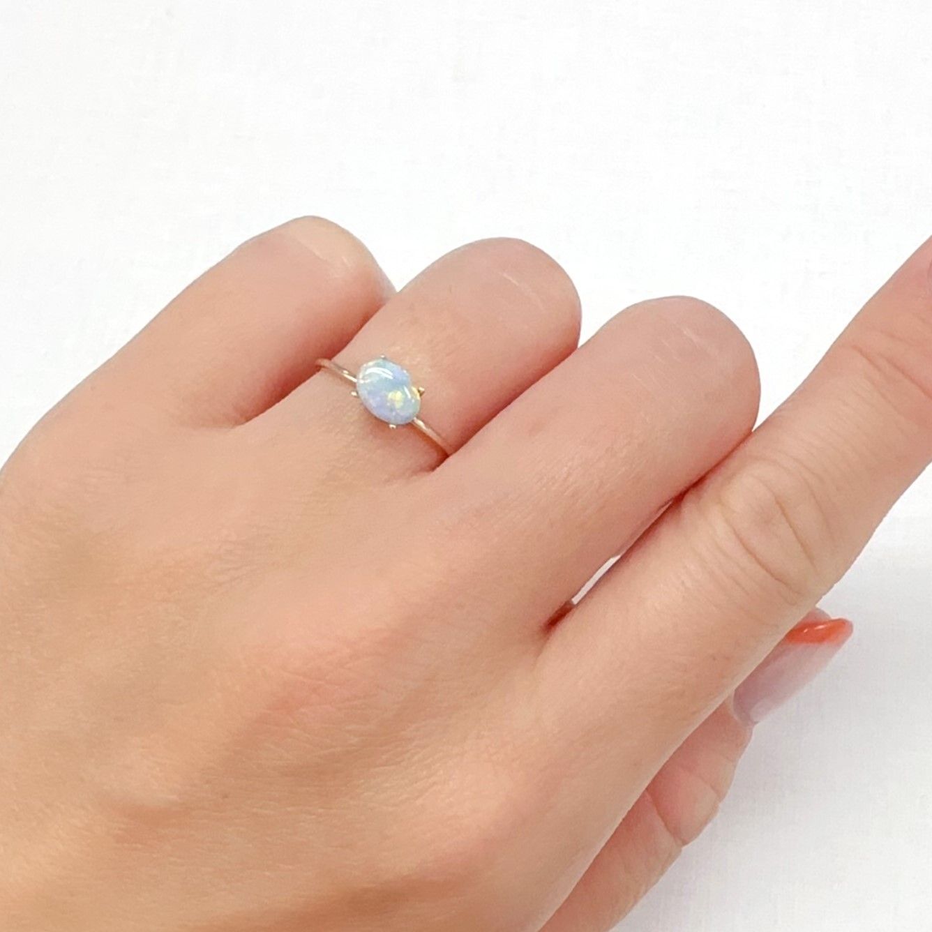 オパール オーストラリア産 0.26ct[240427326]7x5mm前後