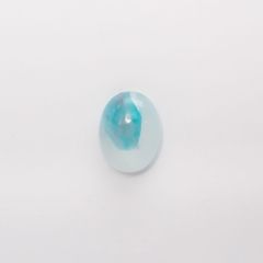 パライバトルマリンインクォーツ(宝石名トルマリンインクォーツ/別名パライバ・トルマリンインクォーツ) ブラジル産 1.14ct 識別済[210711999]8.1×6.1mm前後