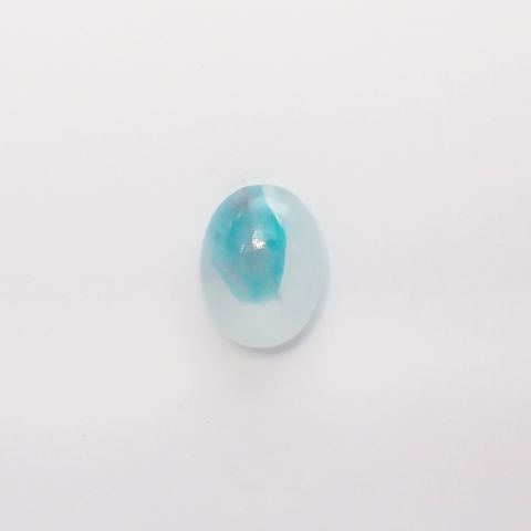 パライバトルマリンインクォーツ(宝石名トルマリンインクォーツ/別名パライバ・トルマリンインクォーツ) ブラジル産 1.14ct 識別済[210711999]8.1×6.1mm前後