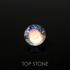 レインボームーンストーン(宝石名ラブラドライト)マダガスカル産 0.34ct 識別済[221219519]4.5x4.5mm前後