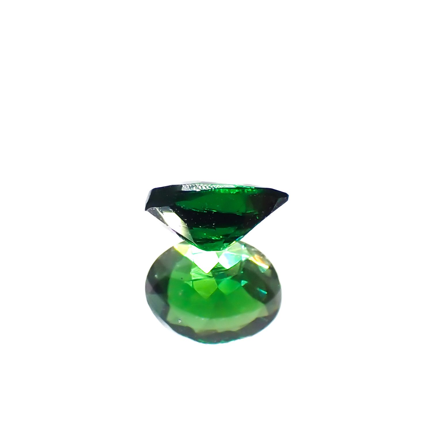 ツァボライト(宝石名グリーン グロッシュラー・ガーネット)タンザニア産 0.23ct 識別済[231224569]4.5x3.5mm前後