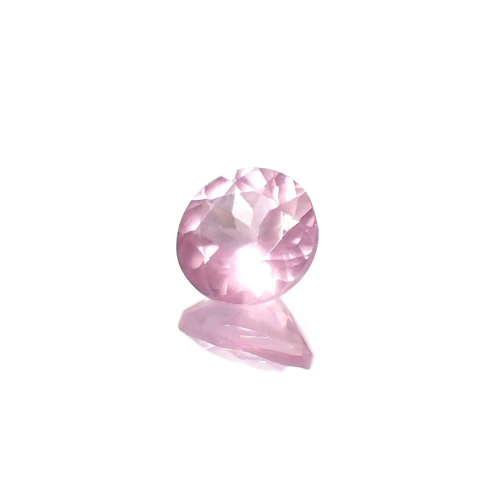 シルキーピンクスピネル タンザニア産 0.49ct / 5x5mm前後 [260524952]