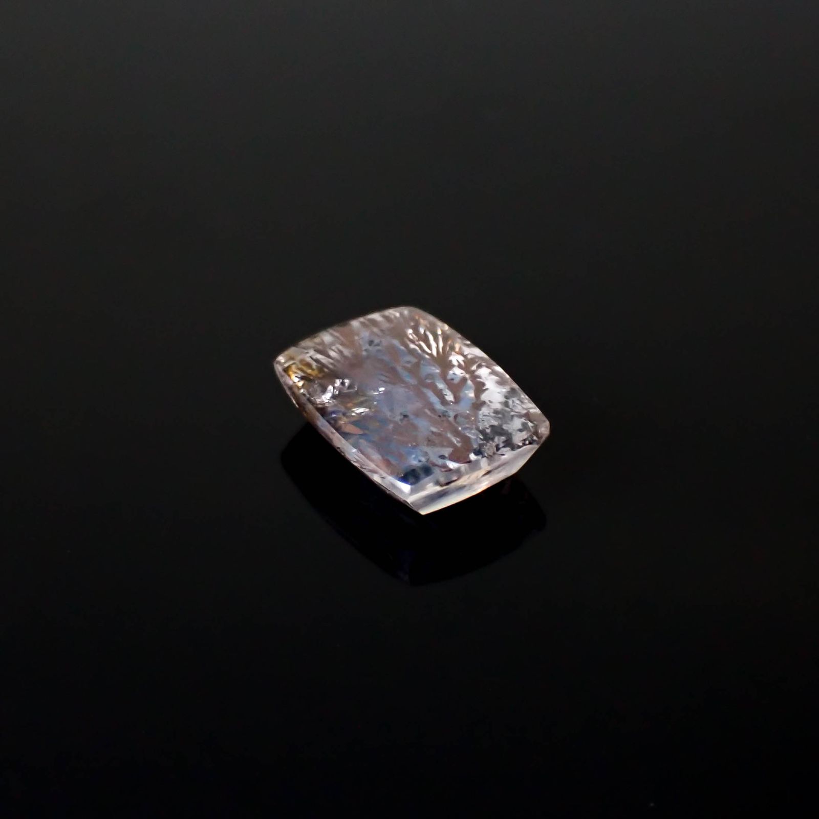 デンドリチッククォーツ ブラジル産 6.03ct [250330081]13.6x10.4mm前後