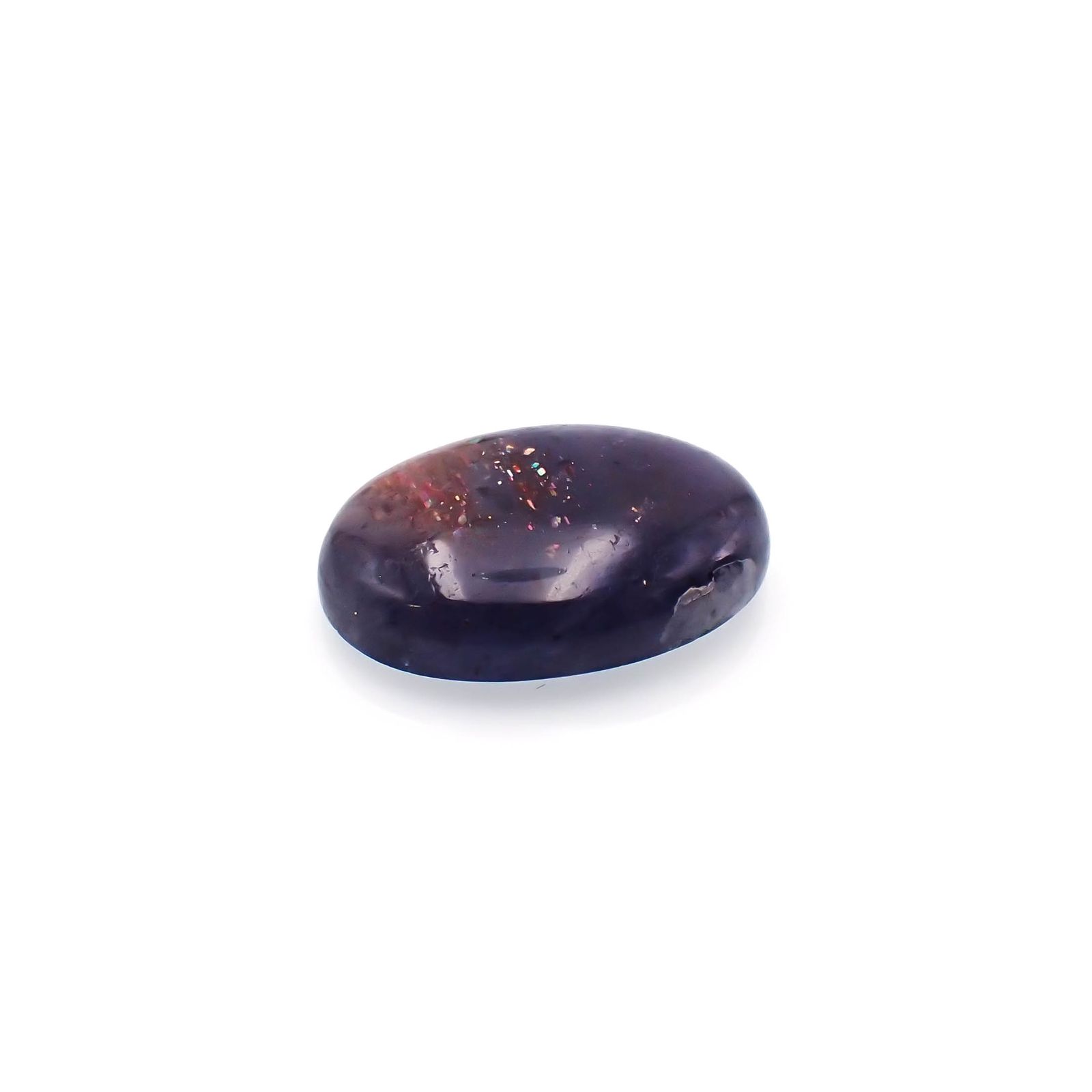 ブラッドショットアイオライト インド産 8.99ct[230622518]18.1x13mm前後