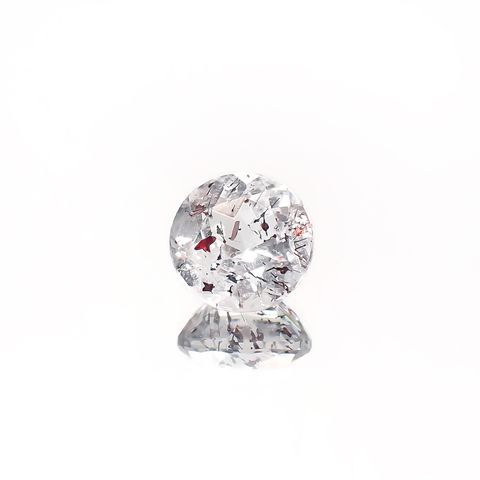 ファイヤークォーツ ナイジェリア産 2.33ct[240326711]8.5x8.4mm前後