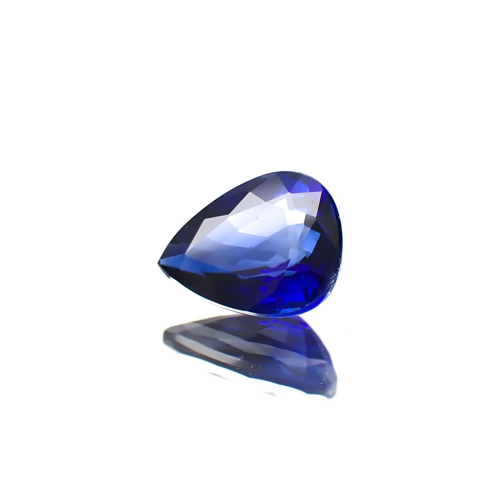 サファイア(宝石名サファイア)スリランカ/マダガスカル産 0.89ct 識別済[220917640]7x5.4mm前後