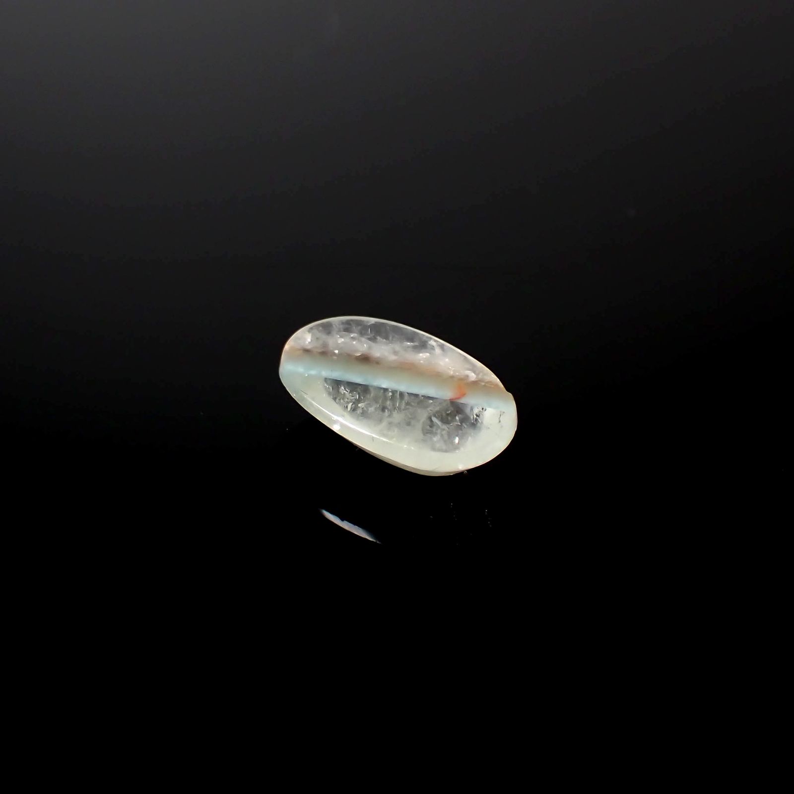 パライバクォーツ ブラジル産 3.74ct[240527408]13.5x9mm前後