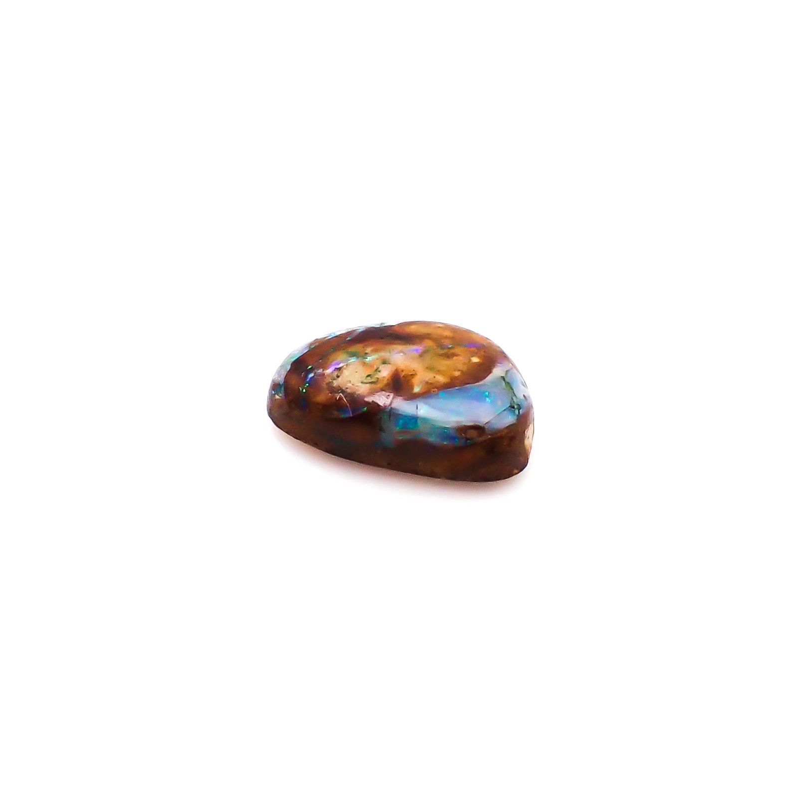 ボルダーオパール オーストラリア産 0.58ct / 7.3x4.9mm前後 [260933076]