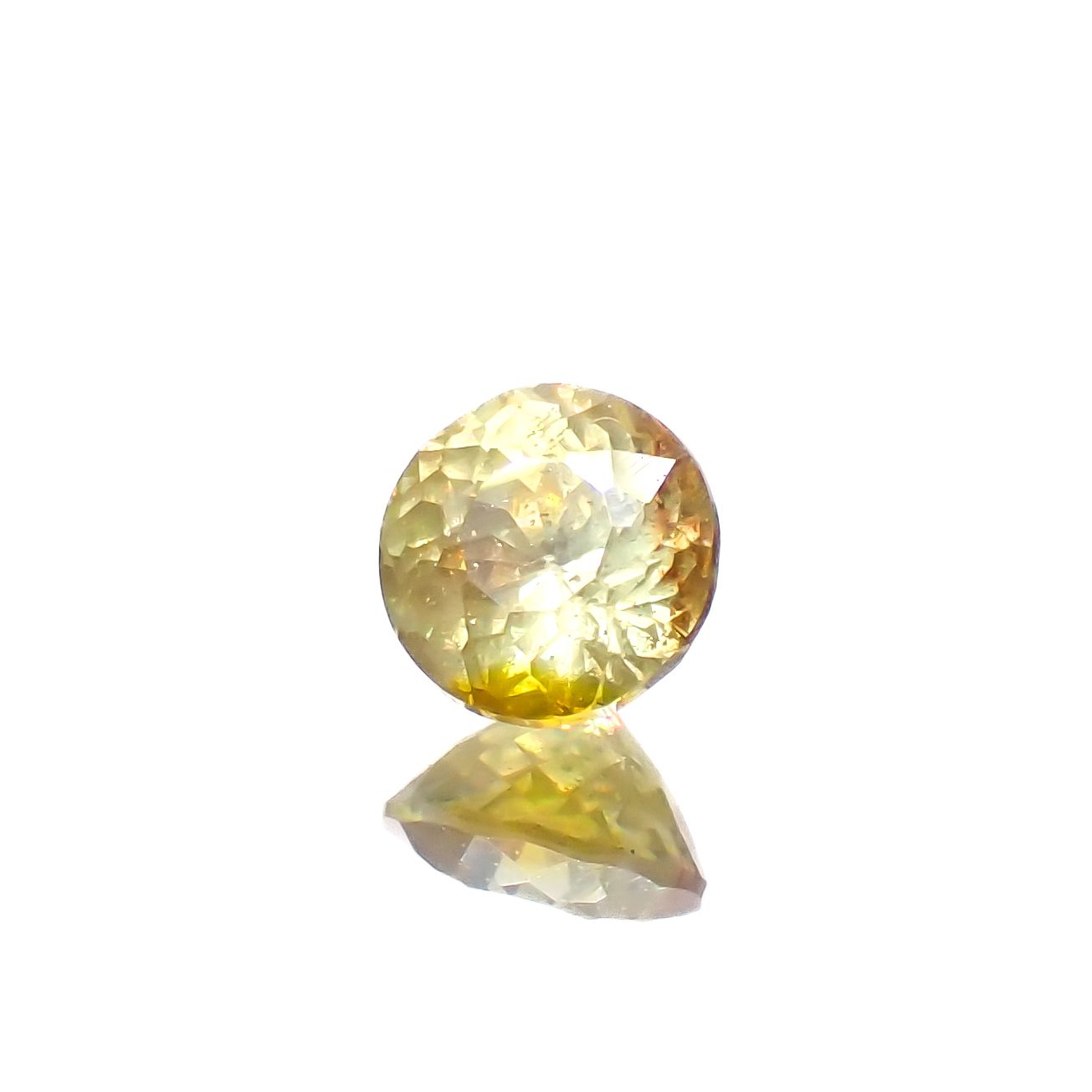 スファレライト スペイン産 0.44ct[230722759]4.4x4.3mm前後