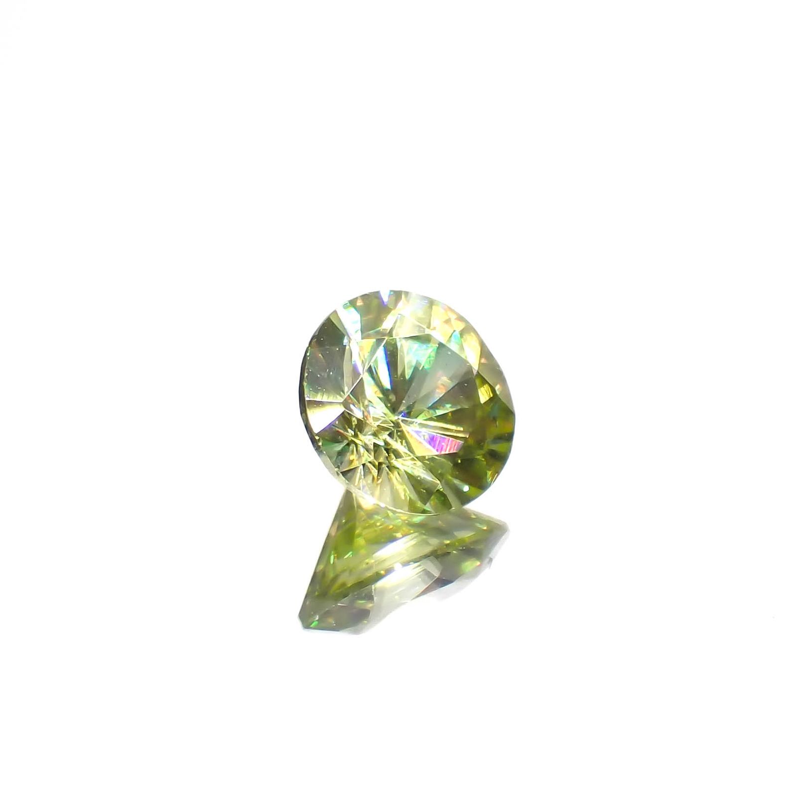 スフェーン(宝石名スフェーン)マダガスカル産 0.86ct 識別済[230522233]6x6mm前後