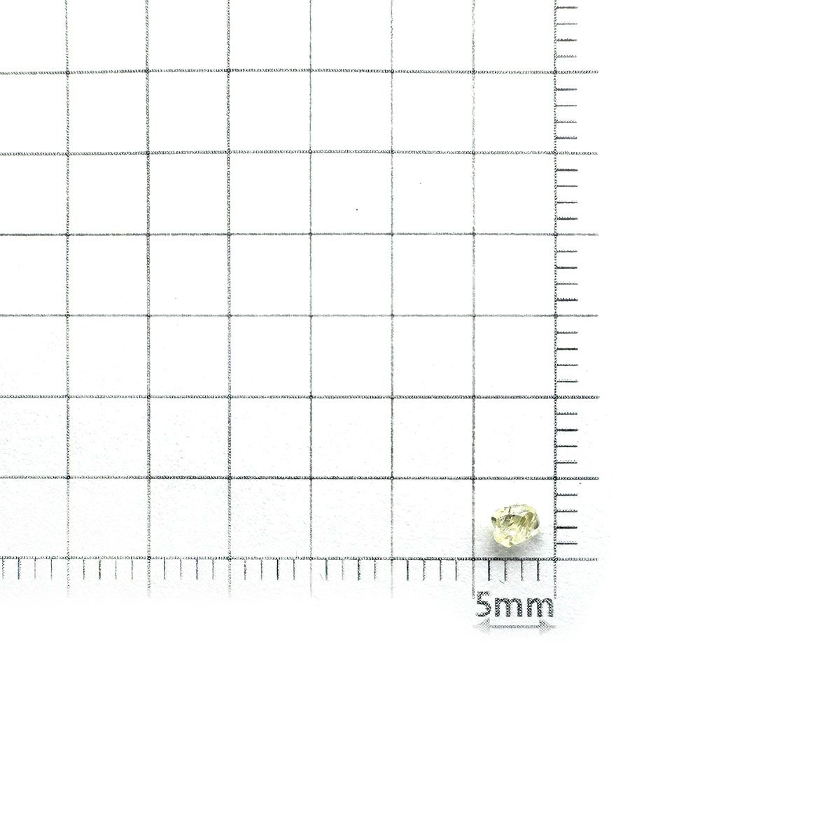 ソーヤブルダイヤモンド 原石 0.17ct[240326745]3.3x2.9mm前後