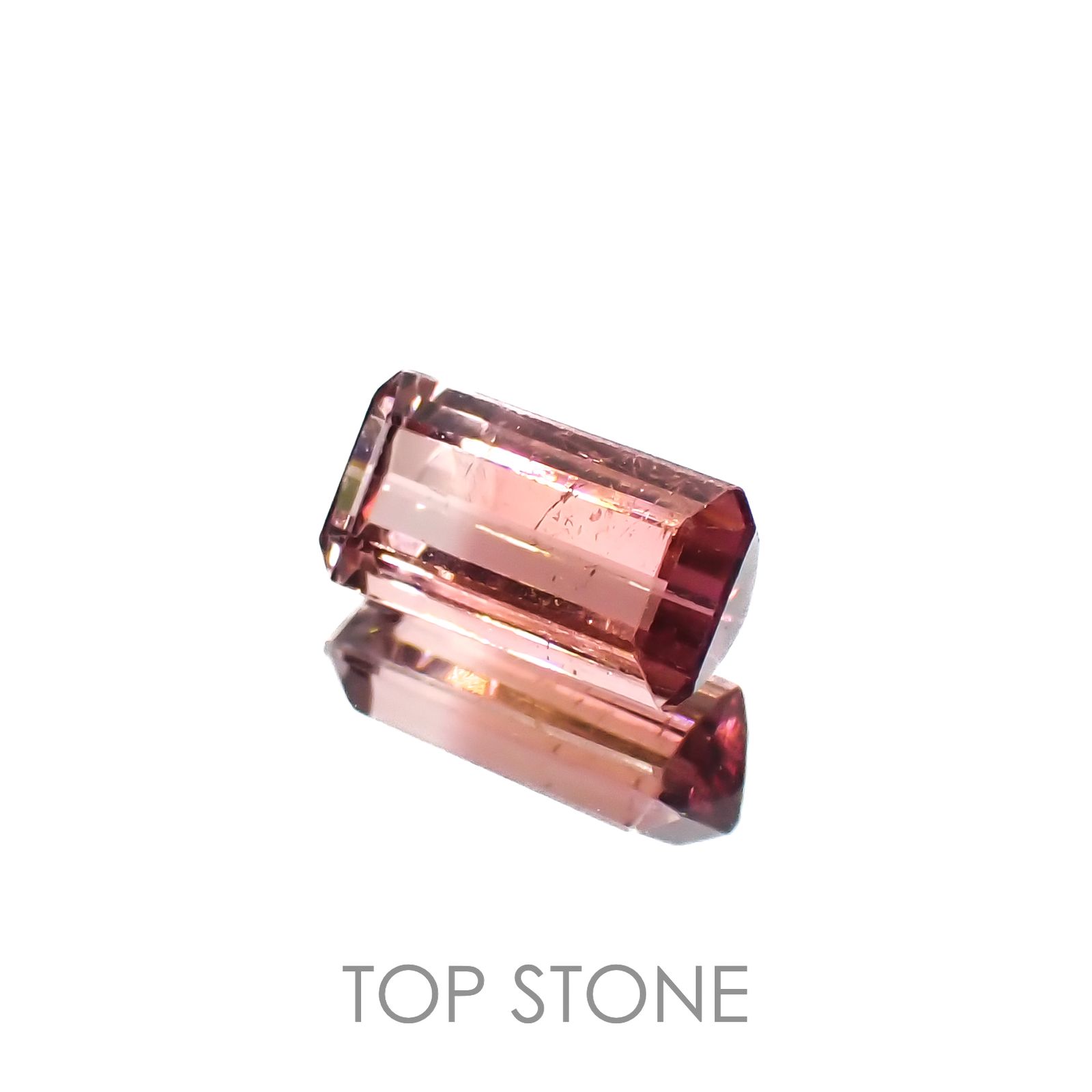 バイカラートルマリン(宝石名トルマリン)アフガニスタン産 1.49ct 識別済[221219558]8.7x4.6mm前後