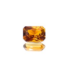 ゴールデントルマリン モザンビーク/コンゴ産 1.03ct[231225196]6.9x4.8mm前後