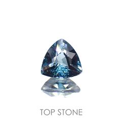 ブルースピネル(宝石名ブルー・スピネル) スリランカ産 1.134ct ソ付(彩珠)[21019359]6.6×6.7mm前後