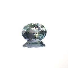 バイカラータンザナイト(宝石名タンザナイト)タンザニア産 2.87ct 識別済[220917747]10.5x8.2mm前後