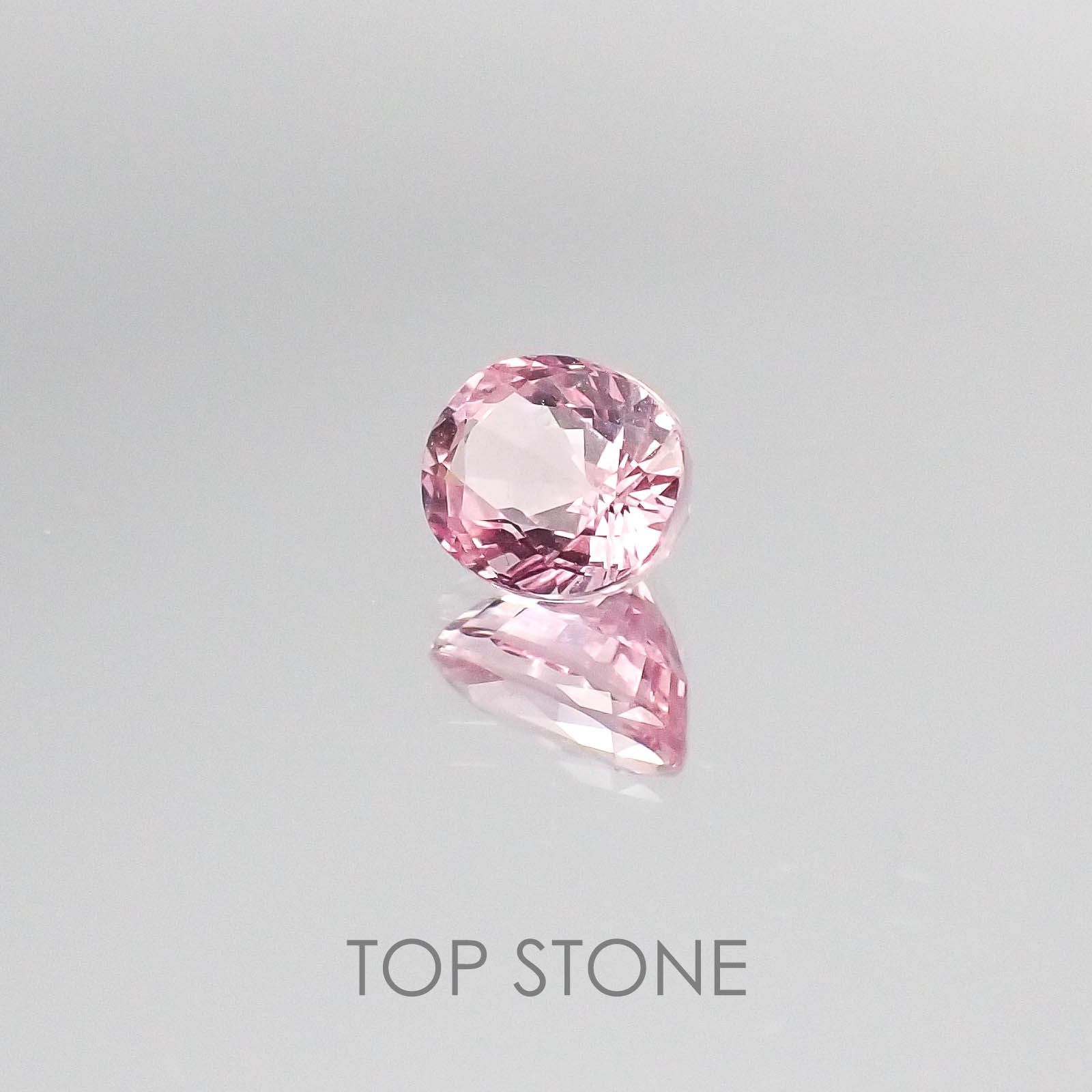 ピンクスピネル タンザニア産 ルース 1.07ct[20073858]6.3×5.2mm前後