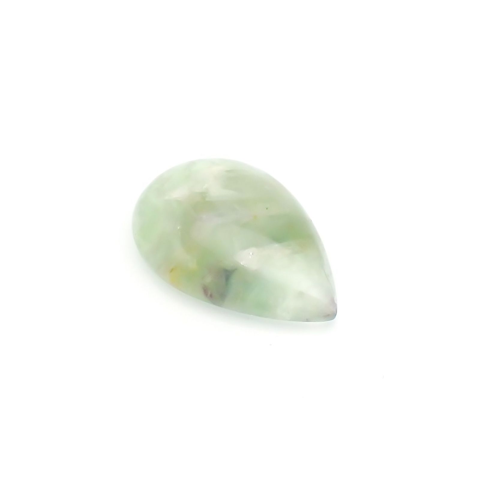 エンジェルフェザーフローライト 中国産 52.20ct / 34.2x22.8mm前後 [220415681]