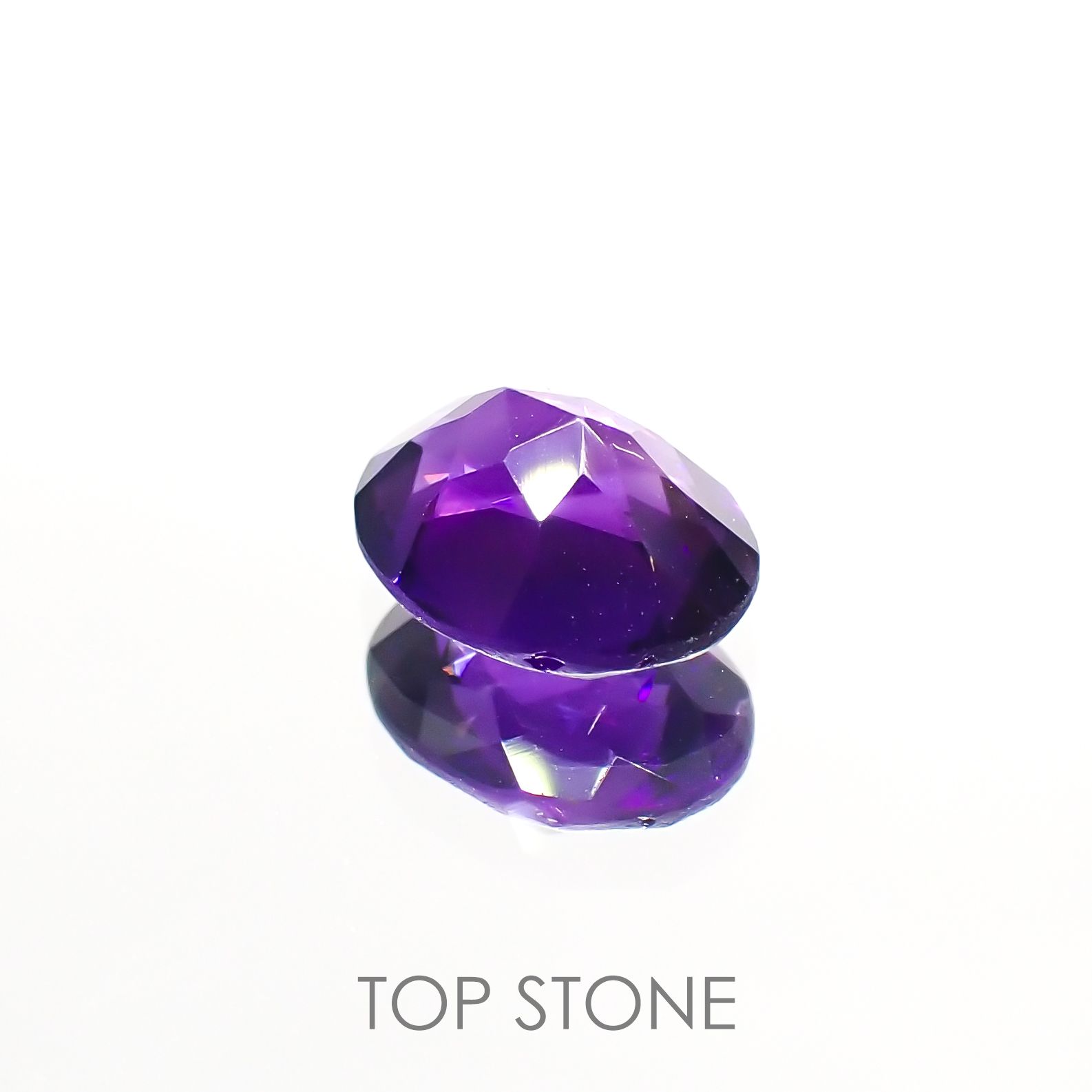カラーシフトアメジスト(宝石名アメシスト)ブラジル/ウルグアイ産 1.65ct 識別済[220113966]9x7mm前後