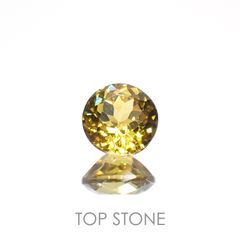 マリガーネット(宝石名グロッシュラー アンドラダイト・ガーネット)マリ共和国産 0.56ct 識別済[221219482]4.9x4.9mm前後