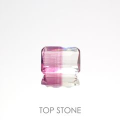バイカラーフローライト 中国産 1.92ct[220917988]8x6mm前後