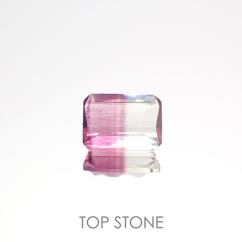 バイカラーフローライト 中国産 1.92ct[220917988]8x6mm前後