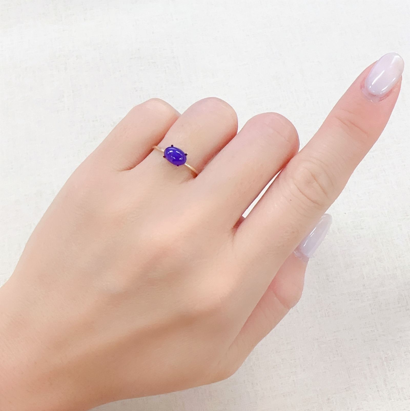 スギライト 南アフリカ産 0.89ct[230722873]7.2x5mm前後