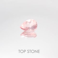 ディープローズクォーツ モザンビーク産 ルース 1.41ct[20084624]8.8×6.6mm前後
