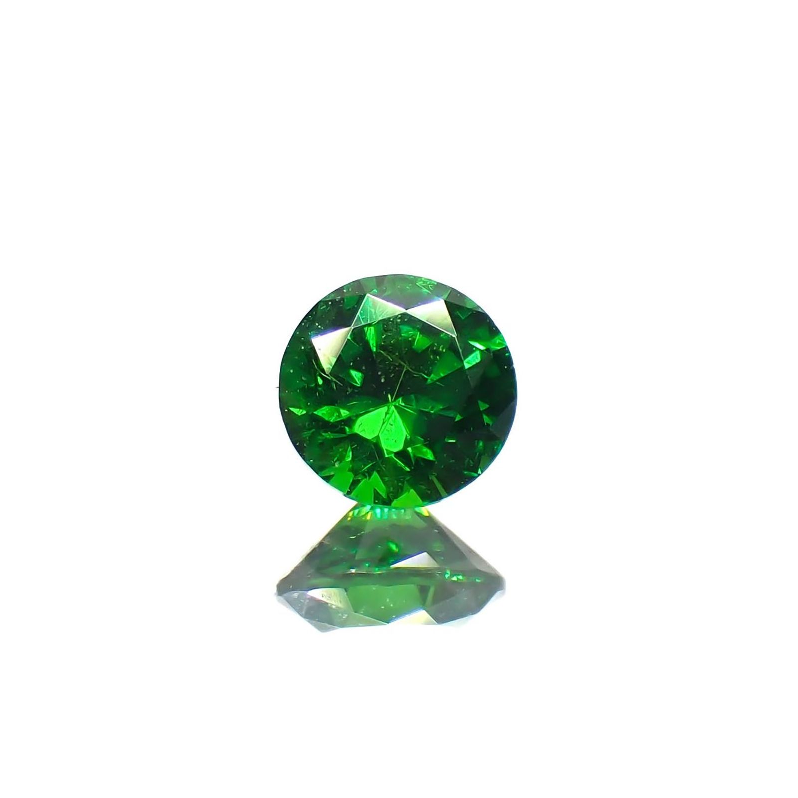 デマントイドガーネット ロシア産 0.17ct / 3.2x3.2mm前後 [240628273]